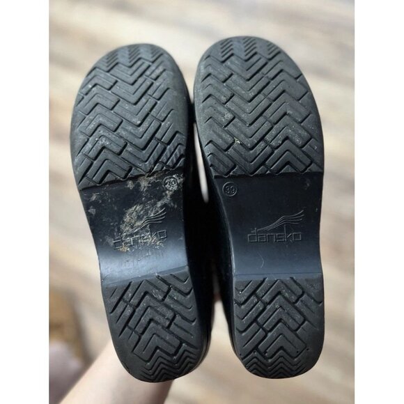 Dansko Professional Clogs Matte Black Size 39 Workplace Medical Comfort Women’s - Picture 9 of 9